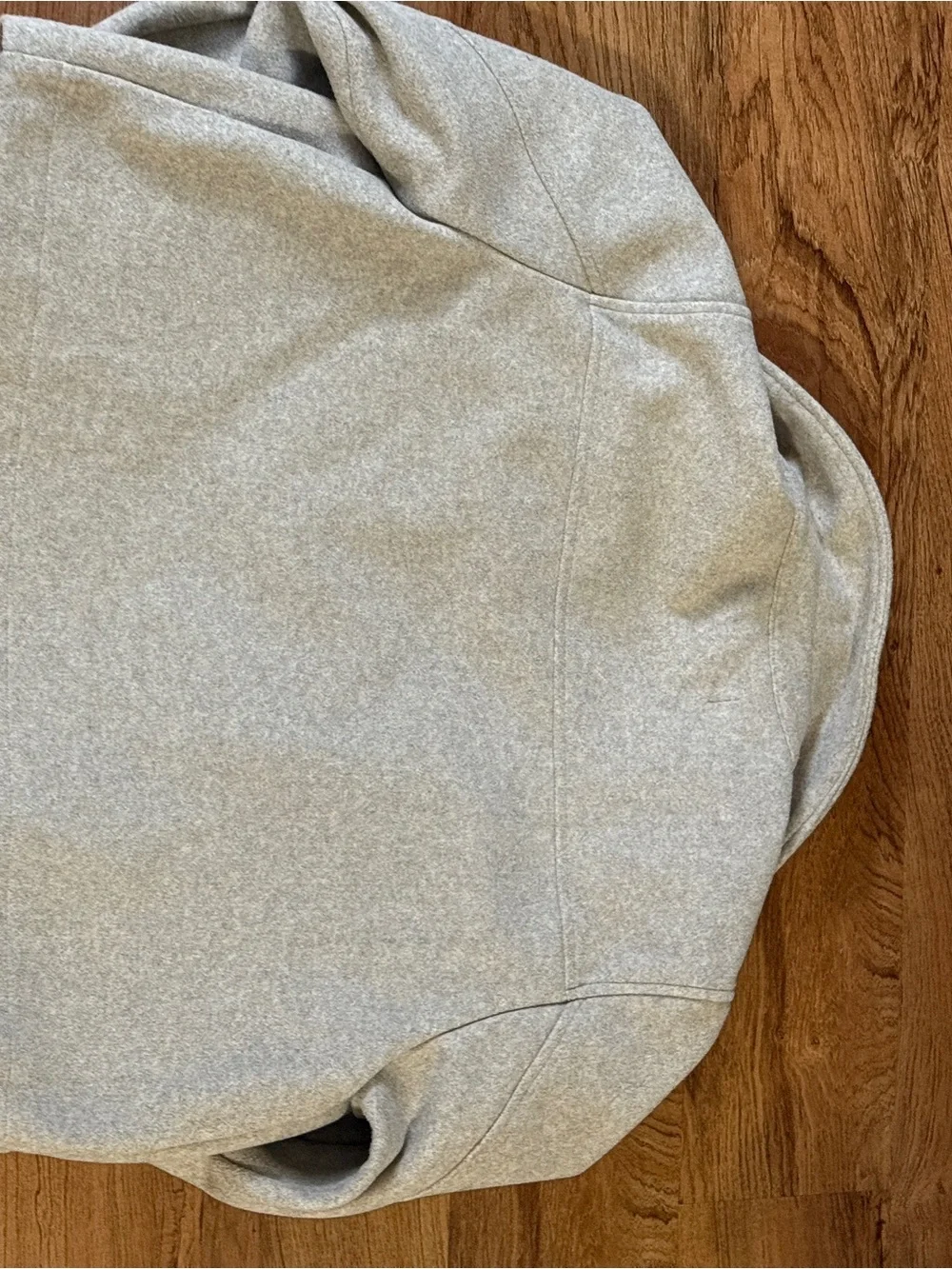 Zara Light Beige-Gray Wool-Blend Jacket